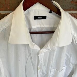 Boss Hugo Boss Men’s 18” White Dress Shirt